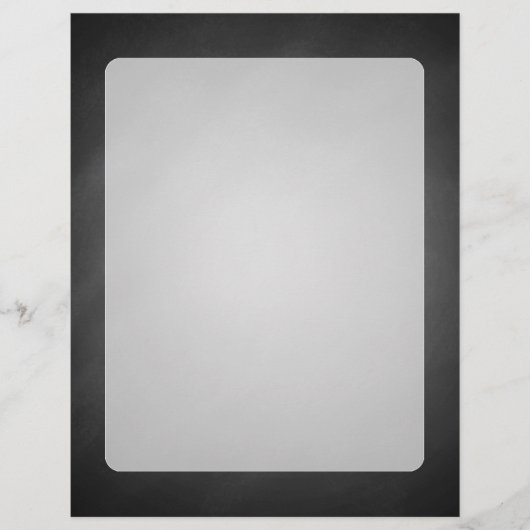 Trendy Chalkboard Vignette (Front)