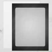 Trendy Chalkboard Vignette (Front/Back)