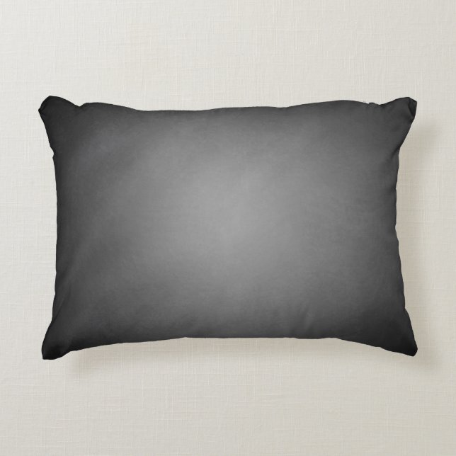 Trendy Chalkboard Vignette Accent Pillow (Front)
