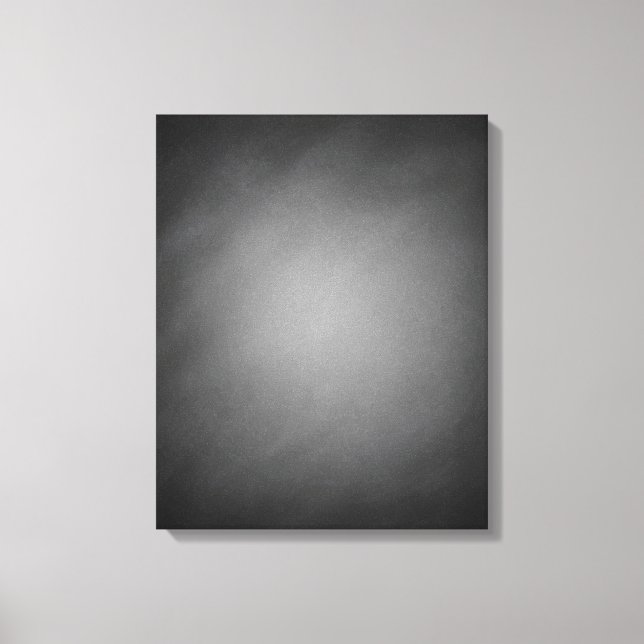 Trendy Chalkboard Vignette Canvas Print (Front)