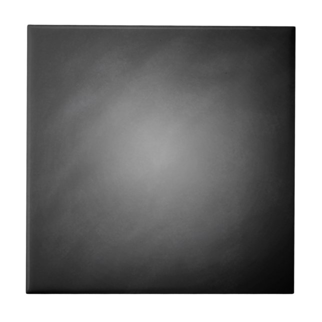 Trendy Chalkboard Vignette Ceramic Tile (Front)