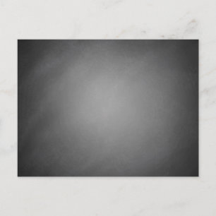 Trendy Chalkboard Vignette Postcard