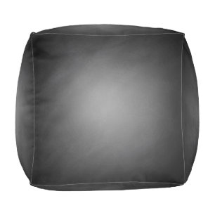 Trendy Chalkboard Vignette Pouf
