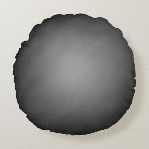 Trendy Chalkboard Vignette Round Pillow