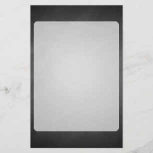 Trendy Chalkboard Vignette Stationery