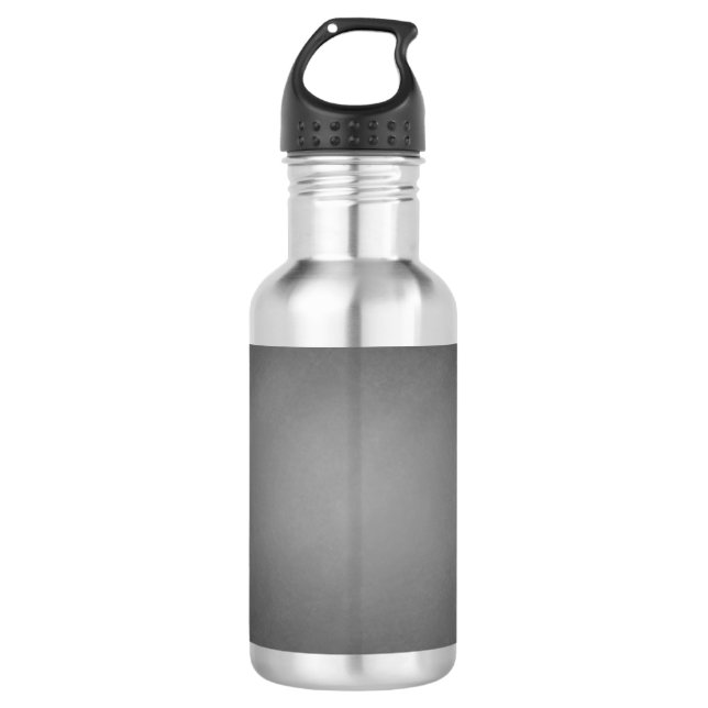 Trendy Chalkboard Vignette Water Bottle (Front)