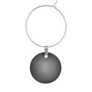 Trendy Chalkboard Vignette Wine Glass Charm