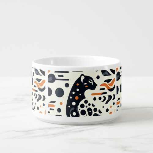 Trendy Cheetah Spot Chili Bowl for Modern Kitchens