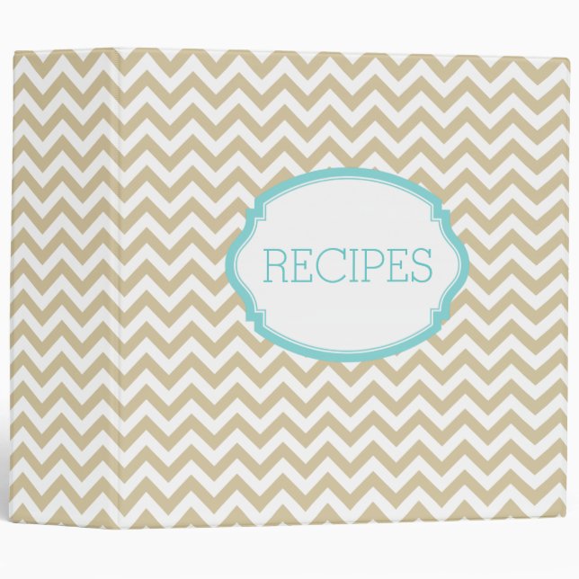 Trendy Chevron Binder (2 inch) (Front/Spine)