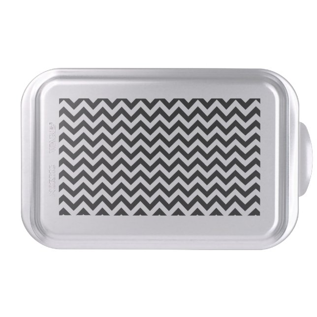 Trendy Chevron Cake Pan (Front)