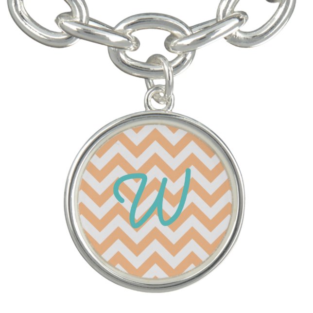 Trendy Chevron Charm Bracelet (Design)
