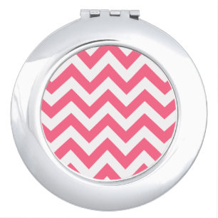 Trendy Chevron Compact Mirror