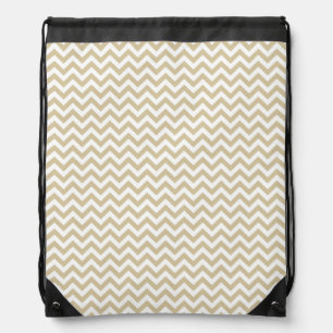 Trendy Chevron Drawstring Backpack