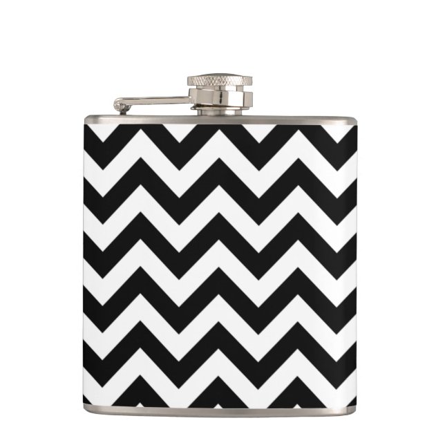 Trendy Chevron Flask (Front)