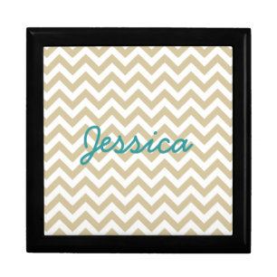 Trendy Chevron Gift Box