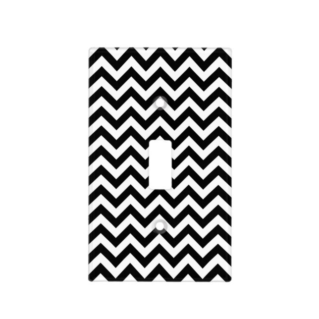 Trendy Chevron Light Switch Cover (Front)