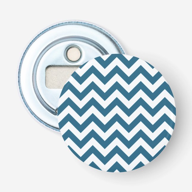 Trendy Chevron Magnet Bottle Opener (Front)
