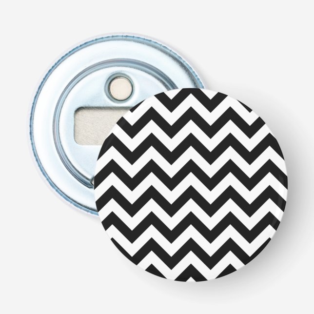 Trendy Chevron Magnet Bottle Opener (Front)