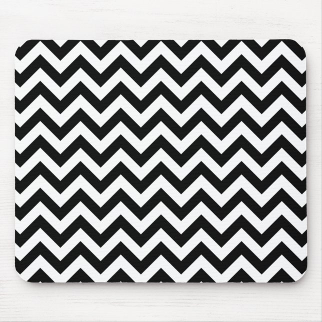 Trendy Chevron Mousepad (Front)