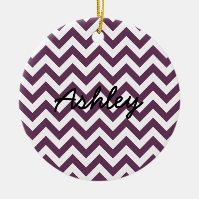 Trendy Chevron Ornament (Front)
