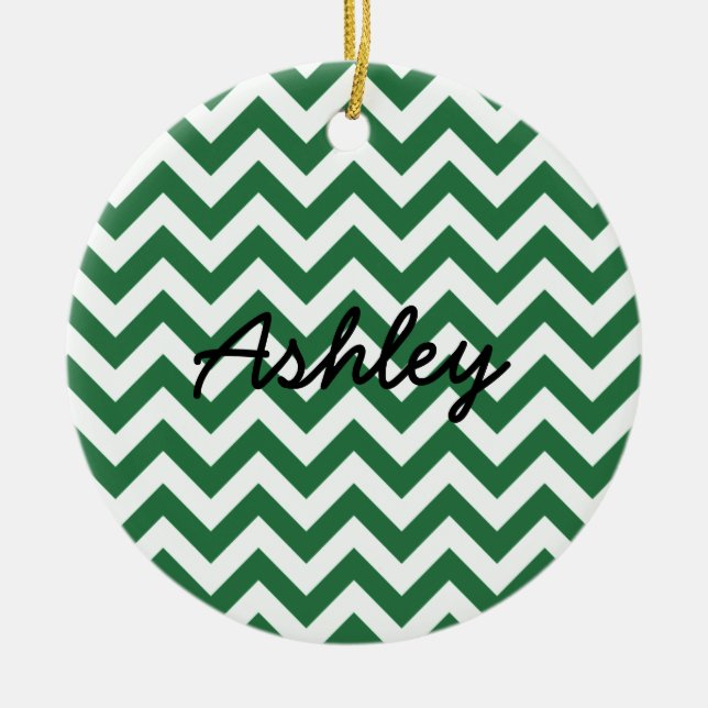 Trendy Chevron Ornament (Front)