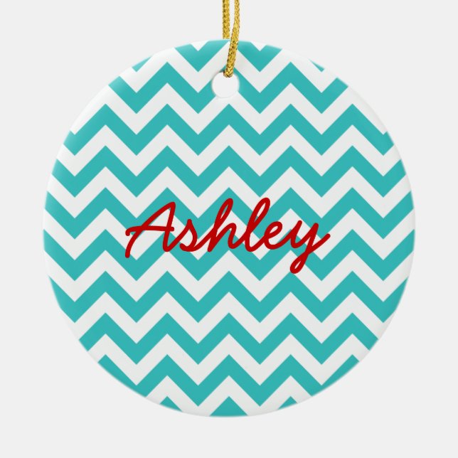 Trendy Chevron Ornament (Front)