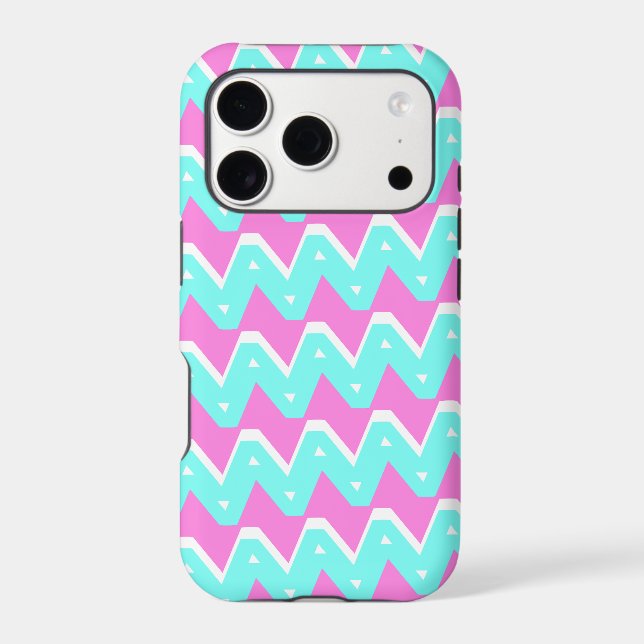 Trendy Chevron Pattern Design Iphone Case (Back)