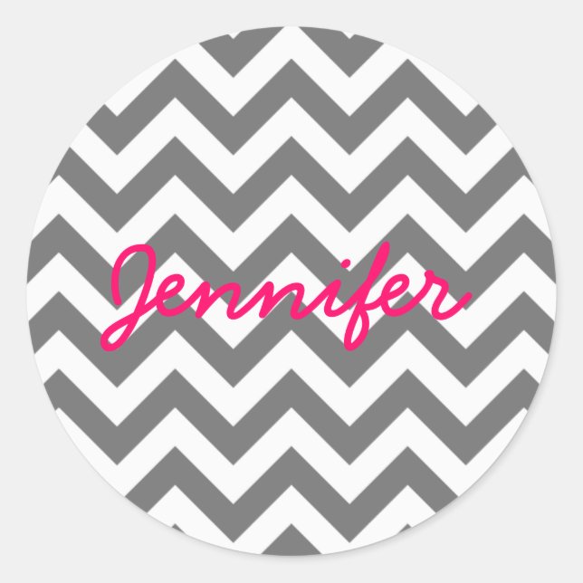 Trendy Chevron Stickers (Front)