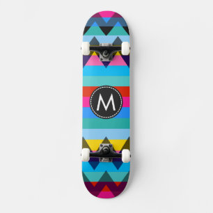 Trendy Chevron Stripes Pattern #27 Skateboard Deck