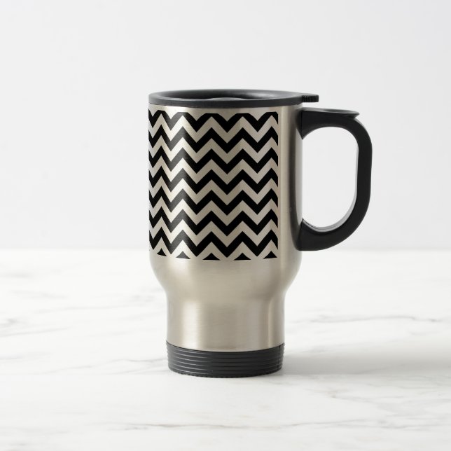 Trendy Chevron Travel Mug (Right)