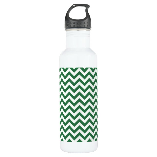 Trendy Chevron Water Bottle (Front)