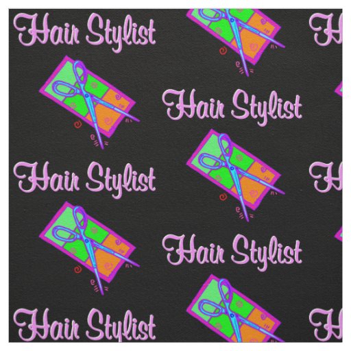 TRENDY, CHIC AND UNIQUE HAIR STYLIST FABRIC