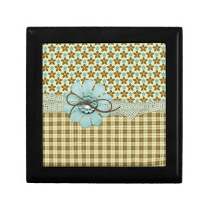 Trendy & Chic Tile Keepsake Box