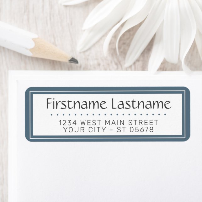 Trendy Chic White Simple Styled Typography Script Label (Insitu)