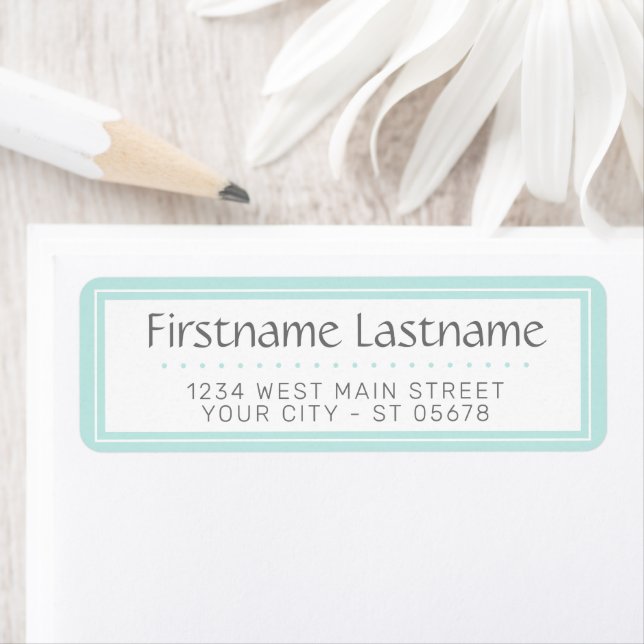 Trendy Chic White Simple Styled Typography Script Label (Insitu)