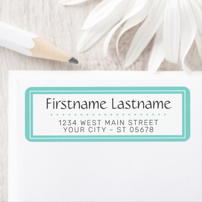 Trendy Chic White Simple Styled Typography Script Label (Insitu)