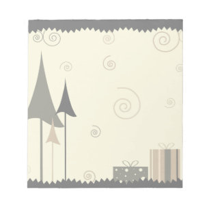 trendy Christmas Notepad