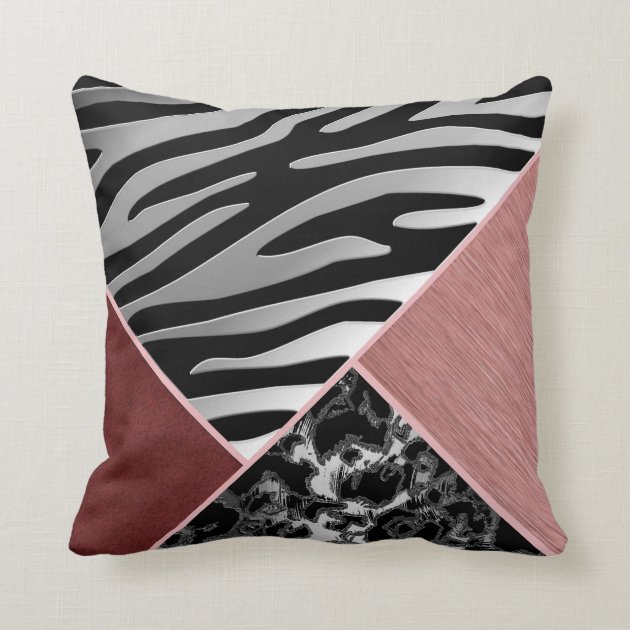 silver leopard print cushions