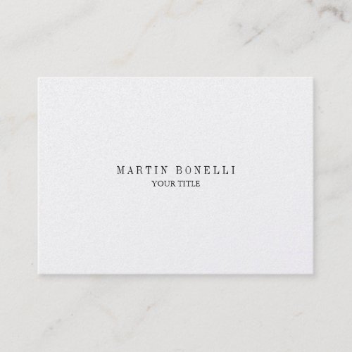 Trendy Chubby Professional Business Card