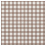 Trendy classic beautiful brown and white scottish  fabric