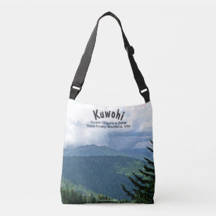 Trendy 'Cloud Shadows' Kuwohi Clingmans Dome Crossbody Bag