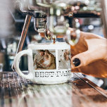 Trendy Collage Photo & Best Family Ever Best Gift Espresso Cup<br><div class="desc">Introducing the Trendy Collage Photo & Best Family Ever Text Gift! This unique and personalized gift combines the beauty of a collage photo with a heartfelt message to celebrate your family and create a lasting memory. The collage photo features a collection of your most cherished family moments, beautifully arranged in...</div>