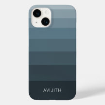 Trendy Color Blocks Blue Grey customizable signs