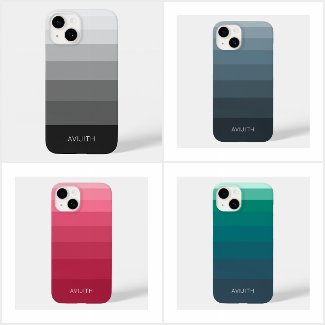Trendy Color Blocks customizable signs Case-Mate