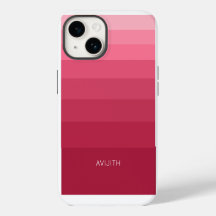 Trendy Color Blocks Magenta Pink customizable sign