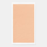 Peach Fuzz Solid Color Napkins
