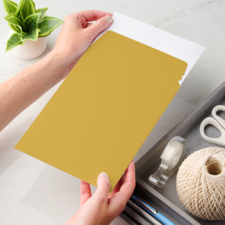 trendy color spicy mustard envelope mailers