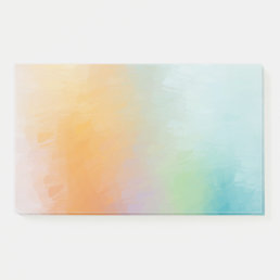 Trendy Colorful Blank Elegant Modern Template Post-it Notes
