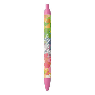 Trendy Colorful Handwritten Name Script Modern Pen