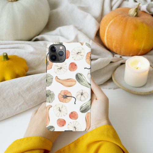 Trendy Colorful Pumpkin Pattern  Autumn Vibes iPhone 11Pro Max Case